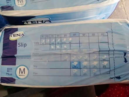 Photo of free 6 packs tena slips only today (Newtongrange, EH22) #2