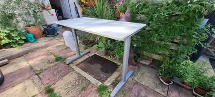 Photo of free IKEA hight adjustable desk (hanwell W7) #1