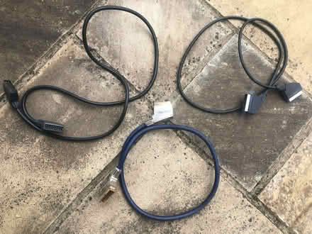 Photo of free 3x Scart plugs (Purley CR8) #1