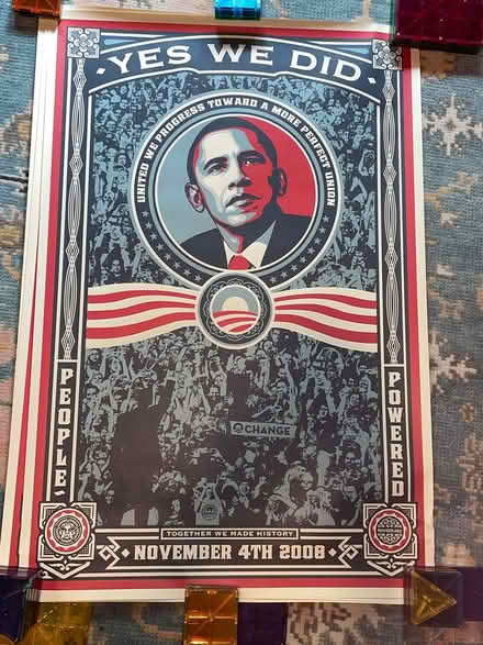 Photo of free Obama 2008 Poster (Park Slope) #2