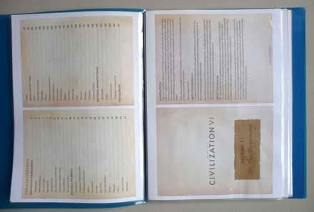 Photo of free Civilization VI instruction manual only (Bridlington YO16) #1