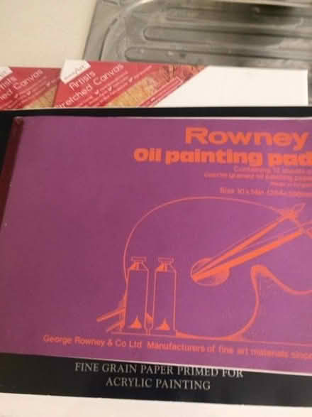 Photo of free Artist canvas & sketch book (Trowbridge BA14) #3