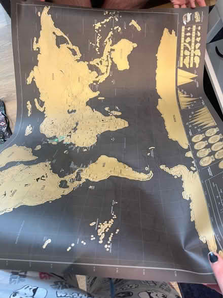 Photo of free Lightly used scratch map (Seaside BN23) #4