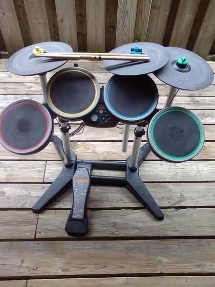 Photo of free Rock Band drum set (Hwy7 /McCowan area) #1