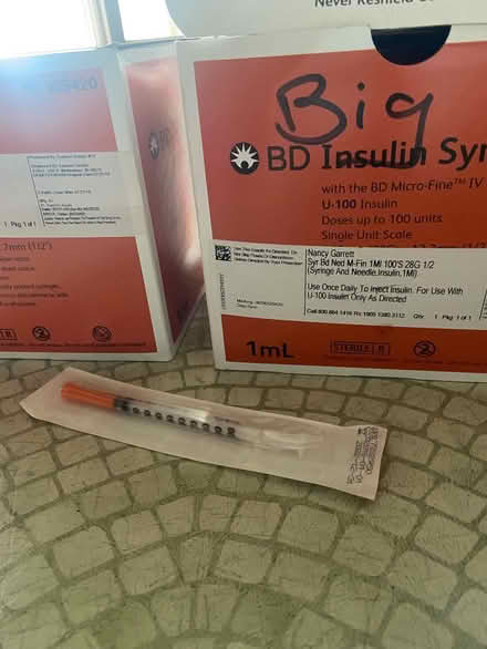 Photo of free Syringes & pen needles (Palos area) #3
