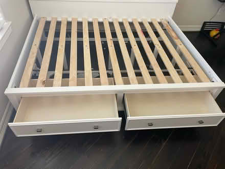 Photo of free Full bed with shelves (Towne Lake / Cypress) #3