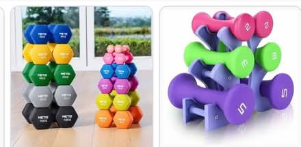 Photo of Dumbbells for women (Spring Park CR0) #1