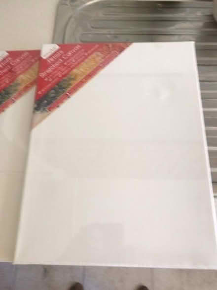 Photo of free Artist canvas & sketch book (Trowbridge BA14) #1