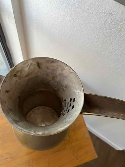 Photo of free Brass Middle Eastern Water Pitcher (Tramway/Copper) #2