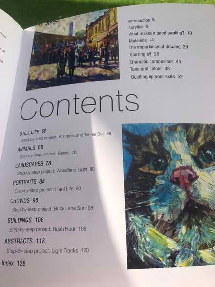 Photo of free Book of Painting with acrylics. (Molesey KT8) #2