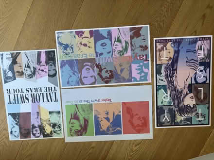 Photo of free Taylor Swift empty box and posters (Maida Vale W9) #2