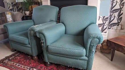 Photo of free A Pair Of Vintage Armchairs (CT11) #1