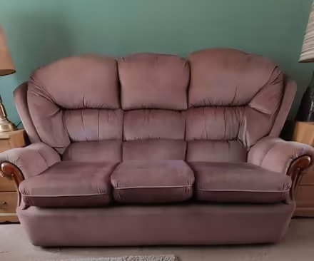 Photo of free 3 seater sofa (Barnard's Green WR14) #1