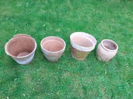 Photo of free Terracotta plant pots (Fairfield Park) #1
