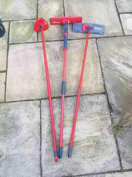 Photo of free 3 Vileda mops and a bucket (Northfields, Ealing W5) #1