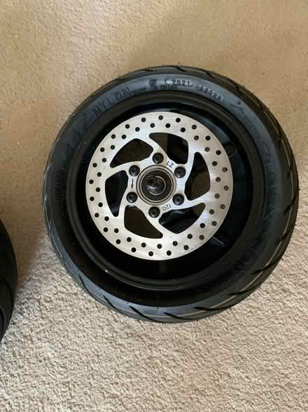 Photo of free Electric scooter wheels & motor (Odd down) #3