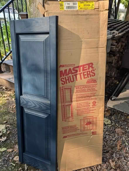 Photo of free Vinyl shutter "Midnight Blue" (Souderton) #1