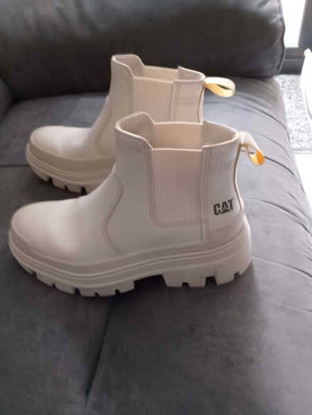 Photo of free CAT boots, approx women's size 5 (Loughborough LE11) #1