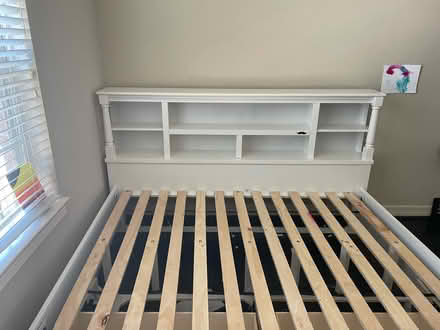 Photo of free Full bed with shelves (Towne Lake / Cypress) #2