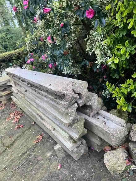 Photo of free Concrete Slotted Fence Posts. 6ft high x 10 (Great Dunham PE32) #3