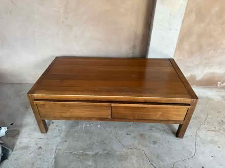 Photo of free Wooden coffee table (PR2 (Fulwood)) #2