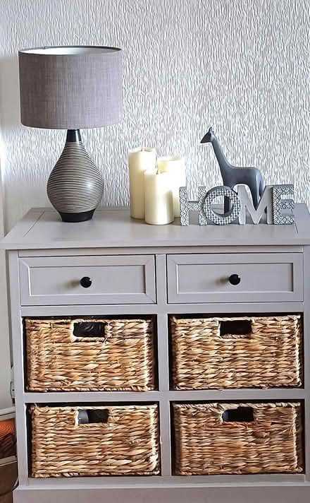 Photo of free Table lamp, grey, medium size (Ty Canol, Cwmbran.) #4