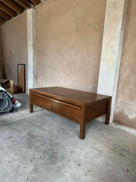 Photo of free Wooden coffee table (PR2 (Fulwood)) #1