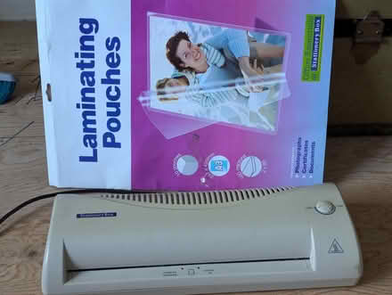 Photo of free A3 laminator with a few pouches (Kendal LA9) #1