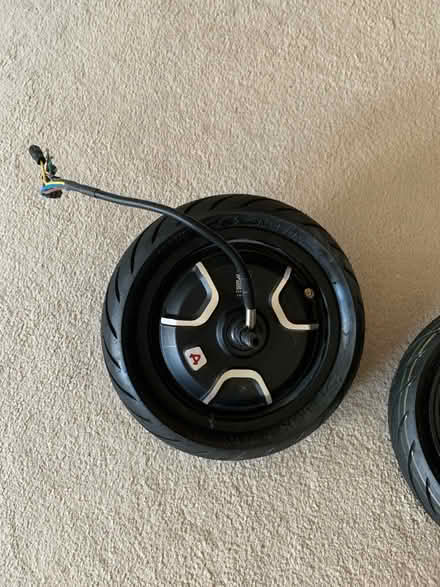 Photo of free Electric scooter wheels & motor (Odd down) #2