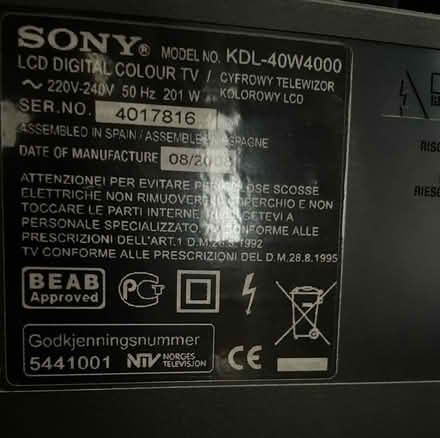 Photo of free Sony Tv (SW8) #2