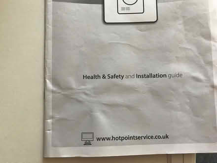 Photo of free Hotpoint (Kidlington OX5) #4