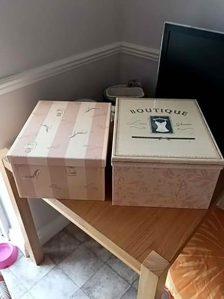 Photo of free 2 storage boxes (Letchworth SG6) #1