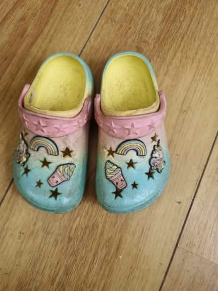 Photo of free Size 7 (EU 24) croc type shoes (CR4 Mitcham) #1