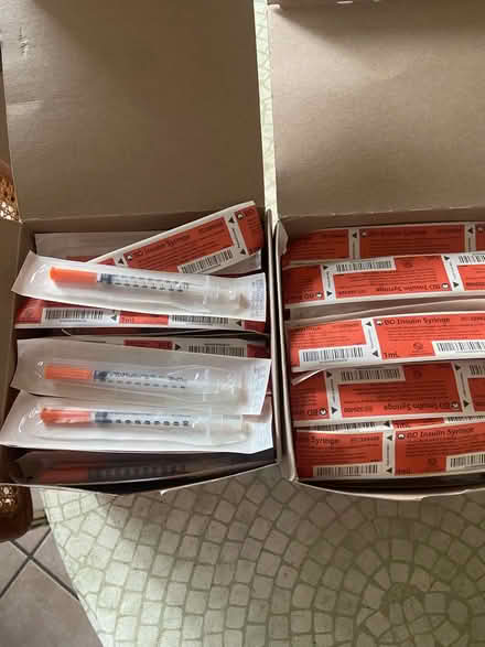 Photo of free Syringes & pen needles (Palos area) #1