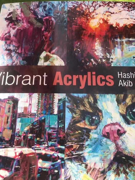 Photo of free Book of Painting with acrylics. (Molesey KT8) #1