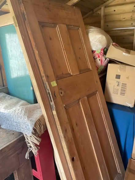 Photo of free 4 x pine internal doors (Edith Weston LE15 8hHD) #4
