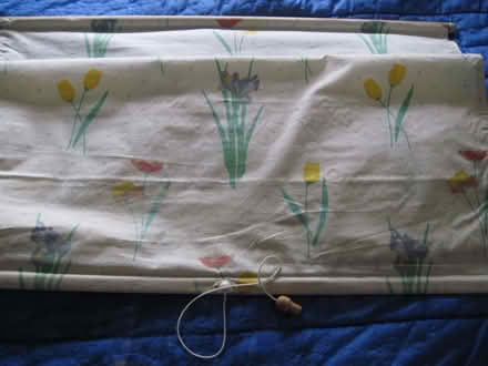 Photo of free cotton roller blind (Cambuskenneth FK9) #2