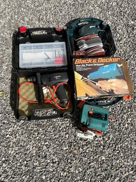 Photo of free Selection of Black and Decker corded power tools (Llanfair Talhaiarn LL22) #1