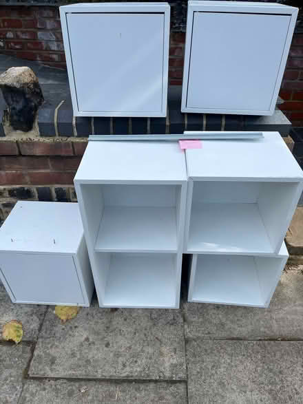 Photo of free IKEA wall storage cubes (Muswell Hill N22) #1