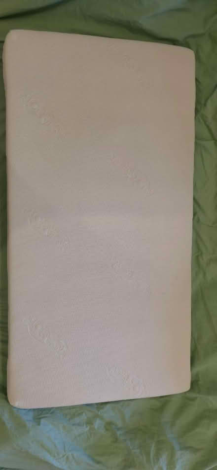 Photo of free Mokee mini aloe cot mattress 120x60 (South Hampstead NW8) #2