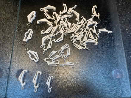 Photo of free Curtain rail gliders/ curtain hooks (Bilton CV22) #1