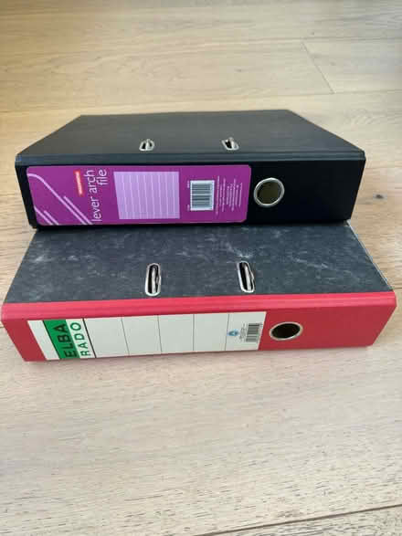 Photo of free Lever arch files (Twickenham) #2