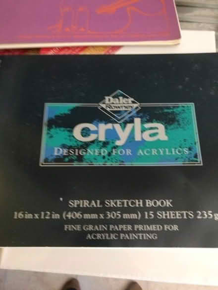 Photo of free Artist canvas & sketch book (Trowbridge BA14) #2