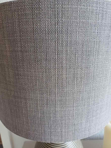 Photo of free Table lamp, grey, medium size (Ty Canol, Cwmbran.) #3