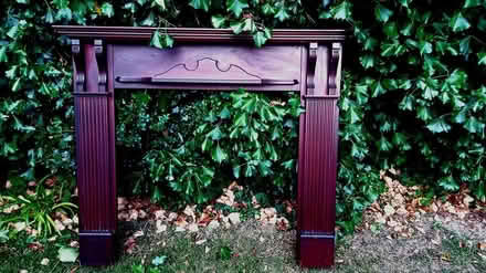 Photo of free Mahogany fireplace surround (Dublin 6) #1