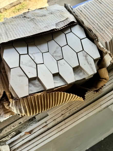 Photo of free Tile leftovers (Woodridge) #1