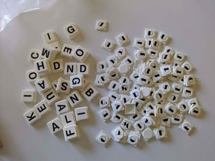 Photo of free Plastic letter tiles (Brookvale RG21) #1