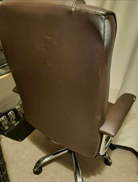 Photo of free Brown Computer Chair (Shepherds Bush W14) #3