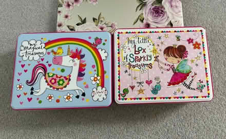 Photo of free Two small storage tins (Beaconsfield HP9) #1