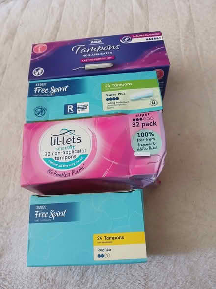 Photo of free Assorted tampons (Hellesdon NR6) #1